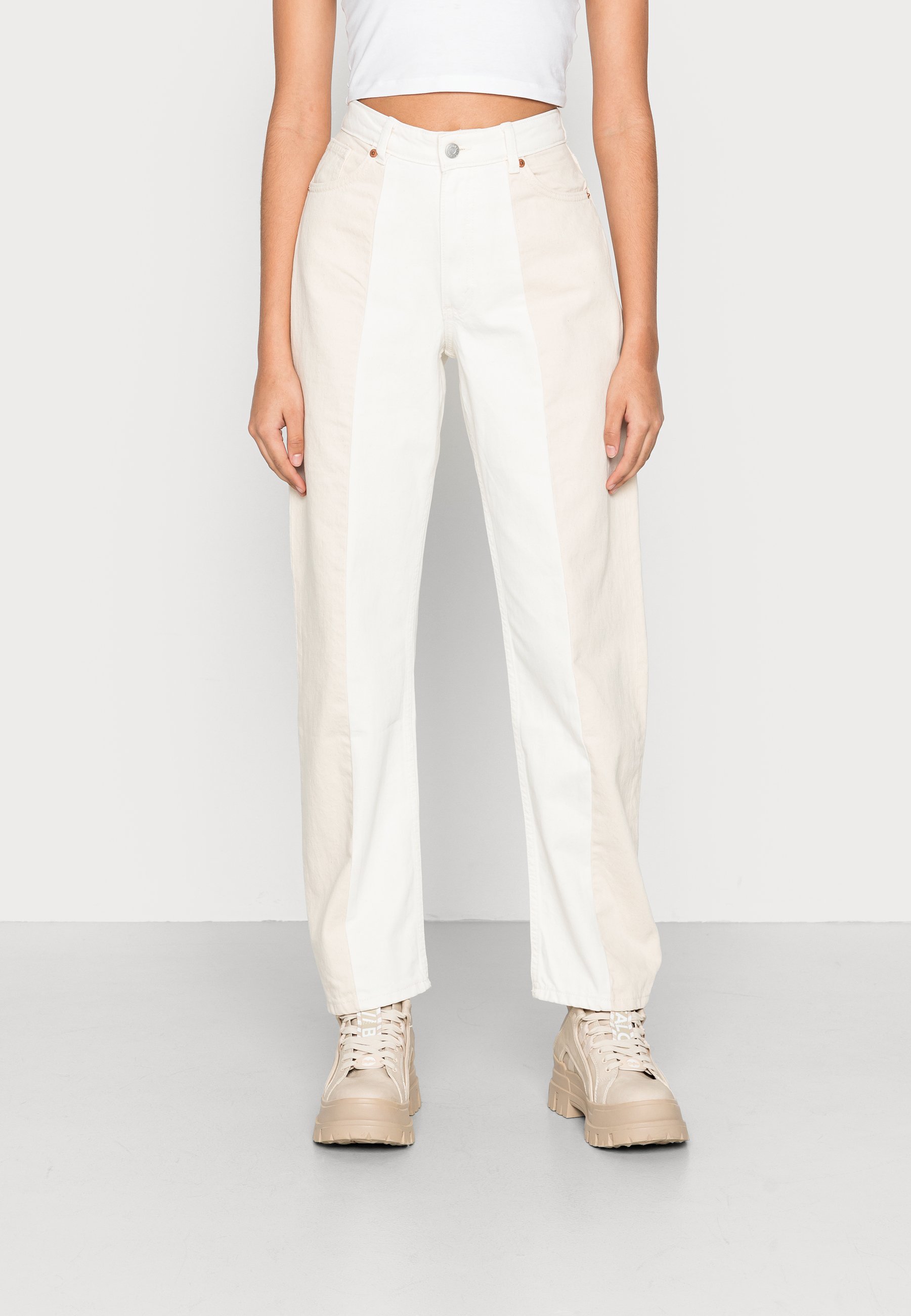 Femme Monki Jean droit - white light